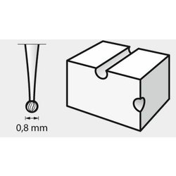Průměr gravírovací frézy