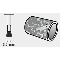 Průměr štětinového kartáče Dremel 405