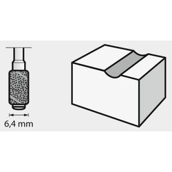 Průměr brusného pásu Dremel 438