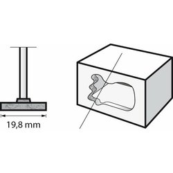 Průměr brusného tělíska