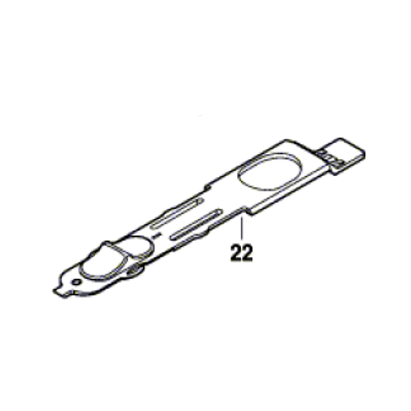 Dremel 4300 - vodící páka