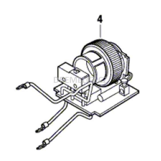 Dremel 4300 - regulace otáček - elektronika