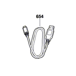 654 - Dremel 7760 - USB kabel