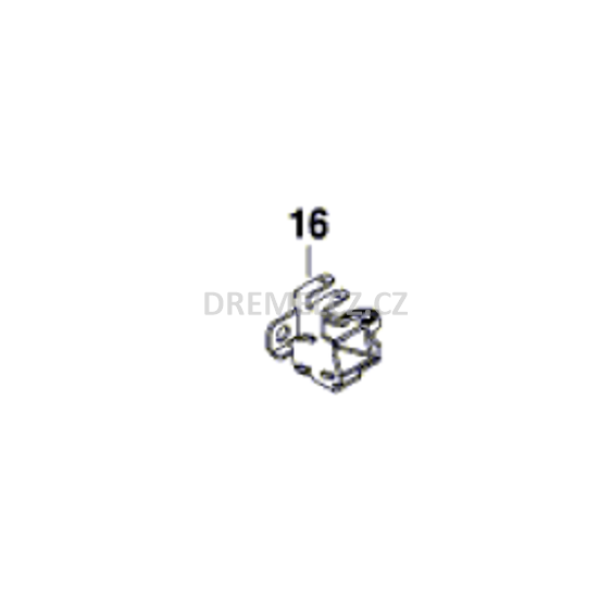 Dremel DSM20 - držák uhlíků