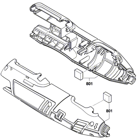 Dremel 8220 - obal těla