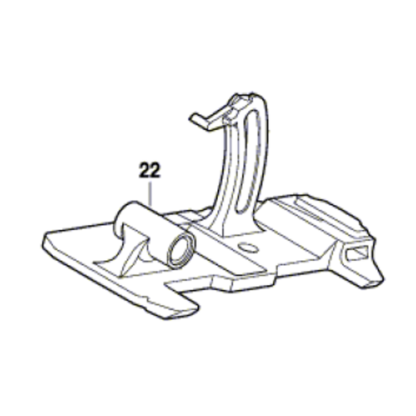 Dremel DSM20 - šroubová noha