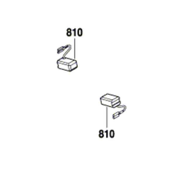 Dremel DSM20 - náhradní díl uhlíky