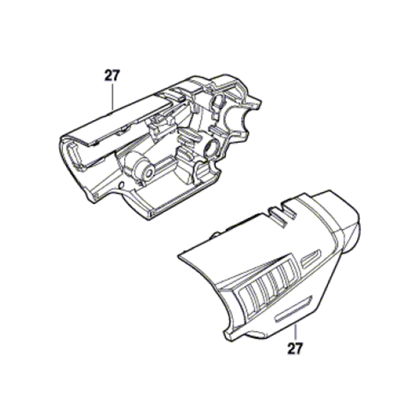 Dremel DSM20 - zadní díl obalu