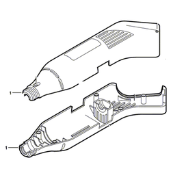 Dremel 400 - obal těla