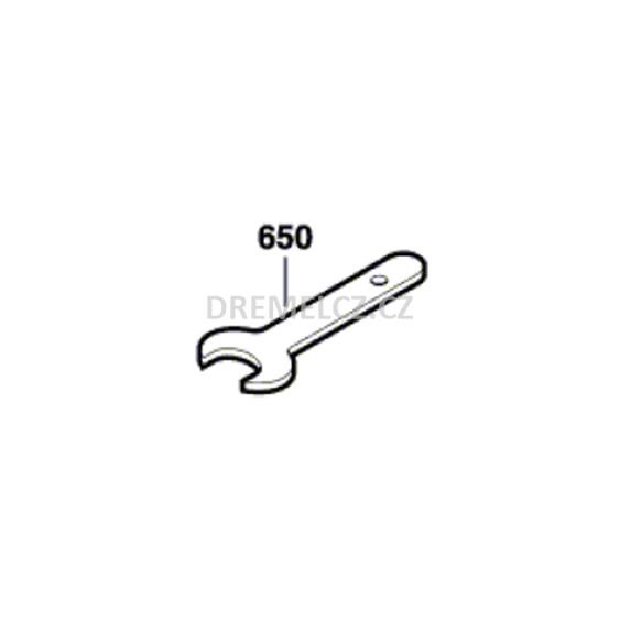 Dremel 8100 - klíč ke sklíčidlu
