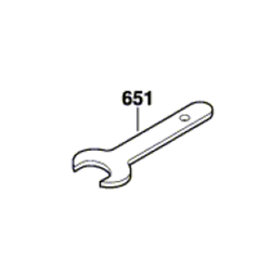 Dremel 8050 - klíč ke sklíčidlu