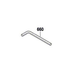 660 - Dremel DSM20 - nástrčný klíč šestihran