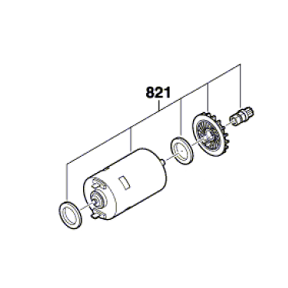 Dremel MS20 - elektromotor