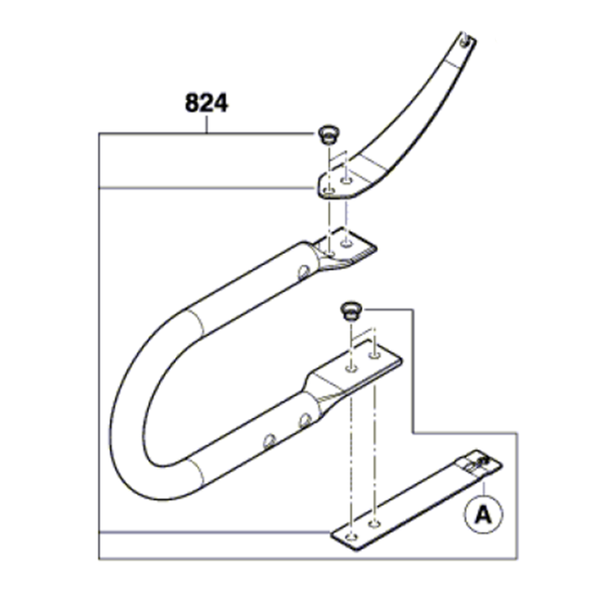 Dremel MS20 - obloukový prvek
