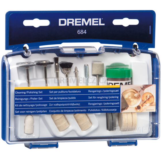 Dremel 684 - Čisticí a lešticí sada