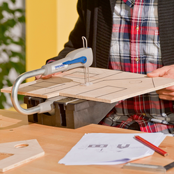 Ukázka využití pilového listu Dremel MS51