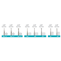 Gravírovací frézy Dremel